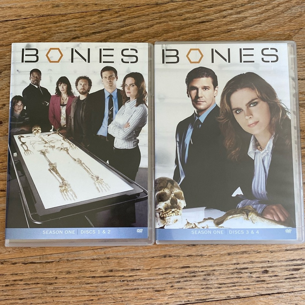 Bones series, DVD, season 1 complete series, 25 episodes